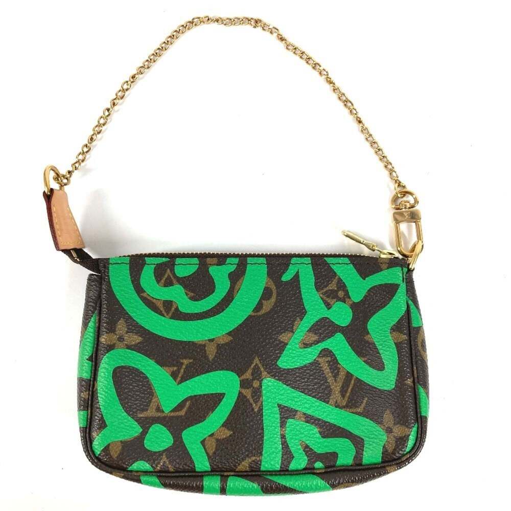 LOUIS VUITTON Brown Monogram Canvas Pochette Pouch - Picture 2 of 12